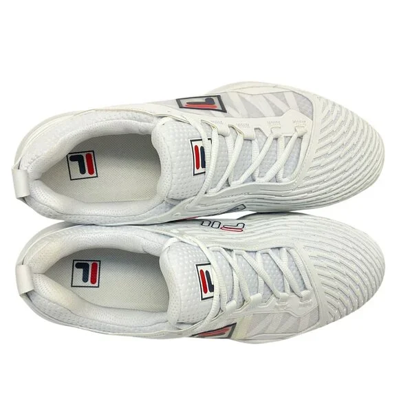 Fila Men's Speedserve Energized Tennis Sneakers 1TM01778-100 White Size 13M - Picture 4 of 9